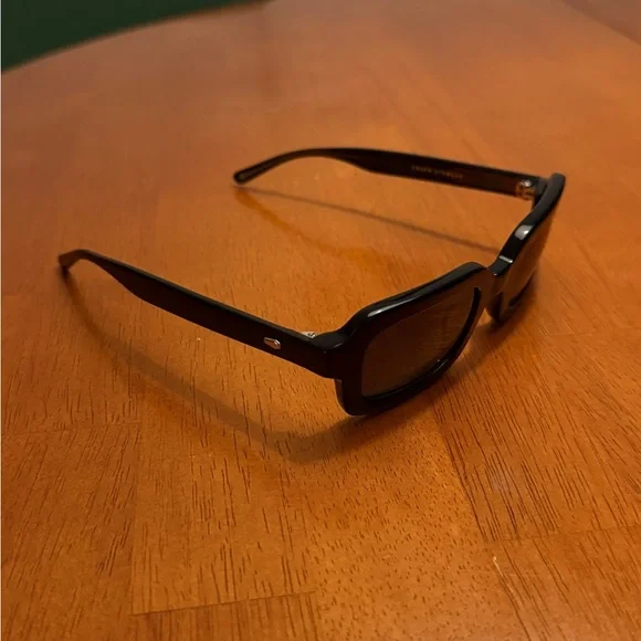 Crap Eyewear Black Rectangular Sunglasses - Picture 2 of 2